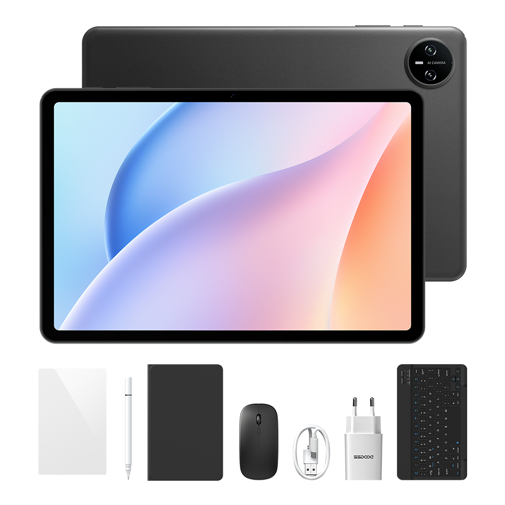 DOOGEE Tab A9 Tablet Unisoc T310 12GB+ 64GB 10.1 pollici 6580mAh Android 15