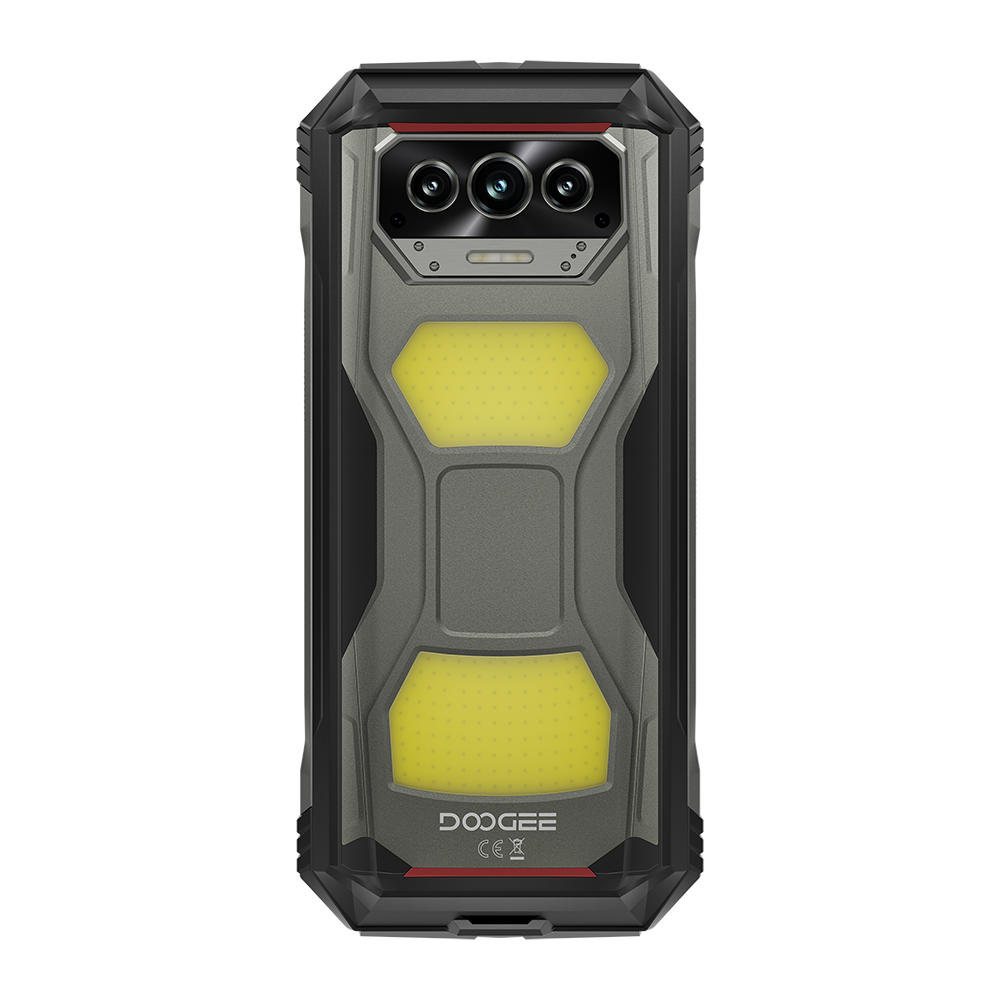 DOOGEE V Max S 22000mAh Batteria di grandi dimensioni Doppie luci da campeggio Telefono robusto Android 14