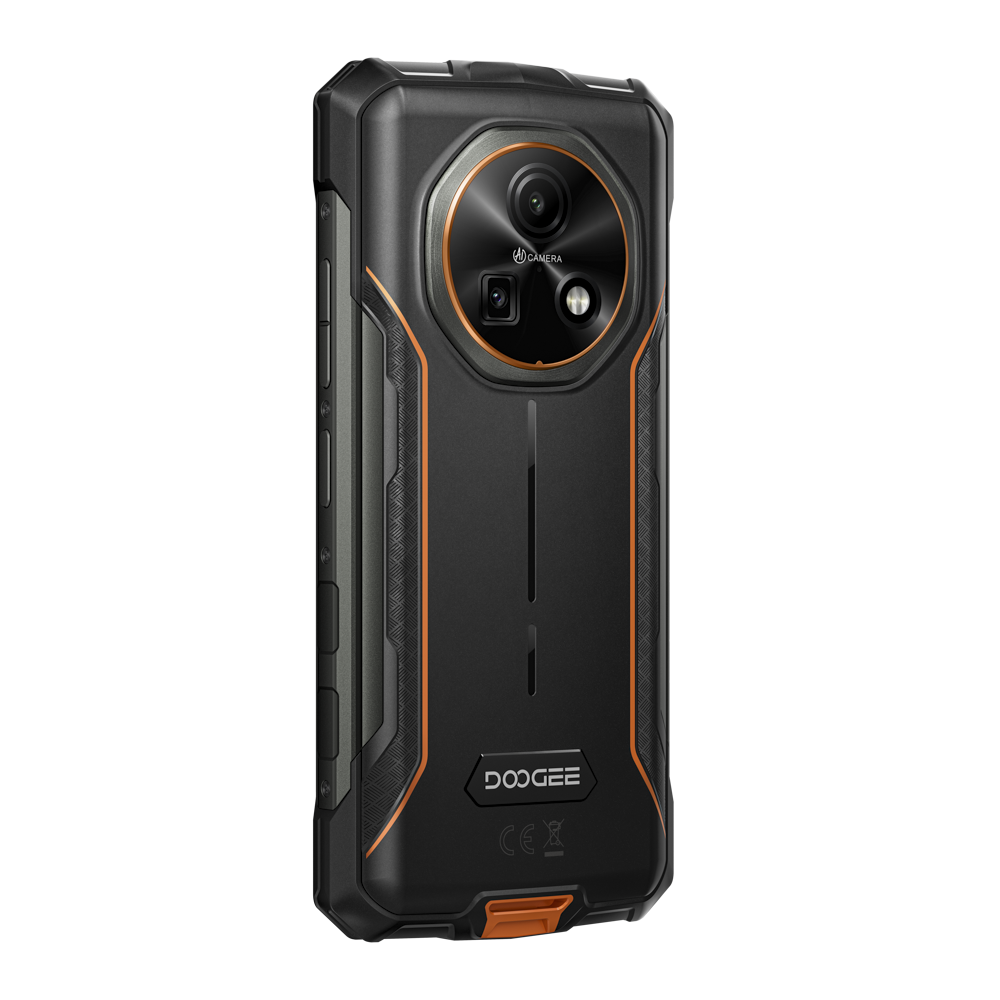 DOOGEE Fire 5 Rugged Smartphone 13000mAh 10W 4G Android 15 Telefono Indistruttibile