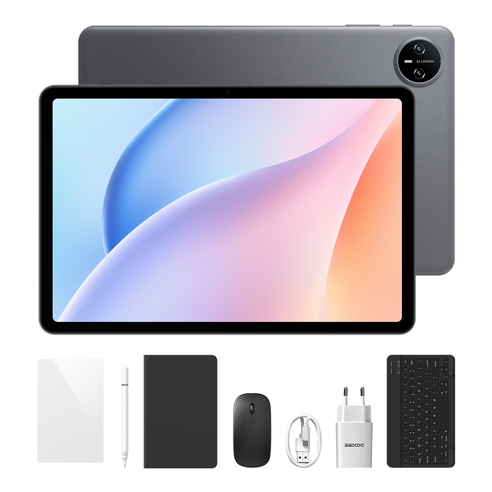 DOOGEE Tab A9 Tablet Unisoc T310 12GB+ 64GB 10.1 pollici 6580mAh Android 15