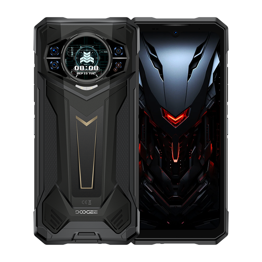 DOOGEE S200 Plus 32GB RAM+512GB ROM AMOLED rear display 5G Rugged Smartphone