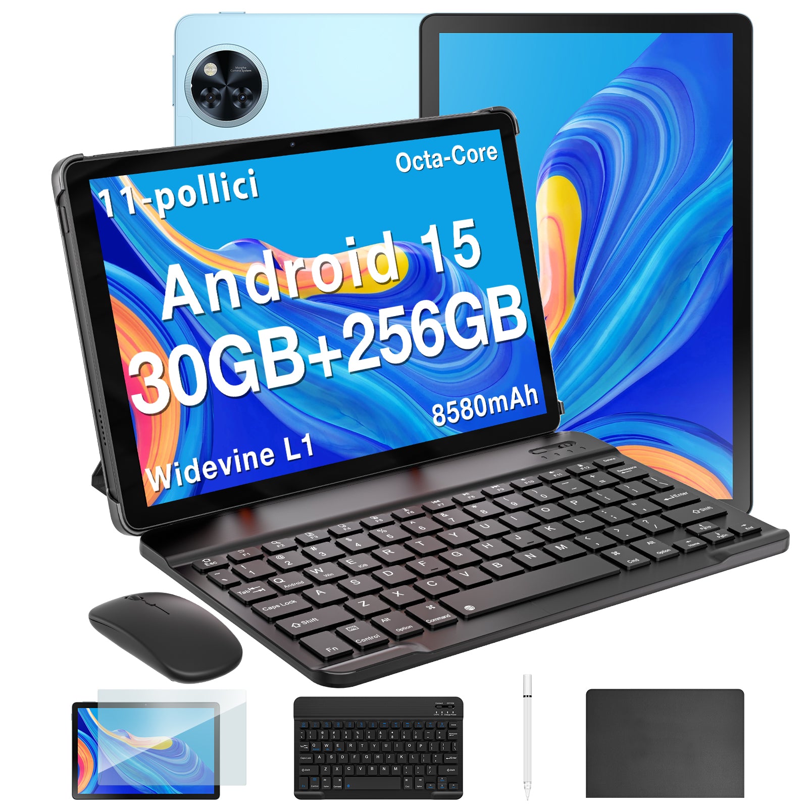 DOOGEE U11 Pro VIP 30 GB RAM + 256 GB ROM 11 pollici 5060 mAh Android 15 Tablet