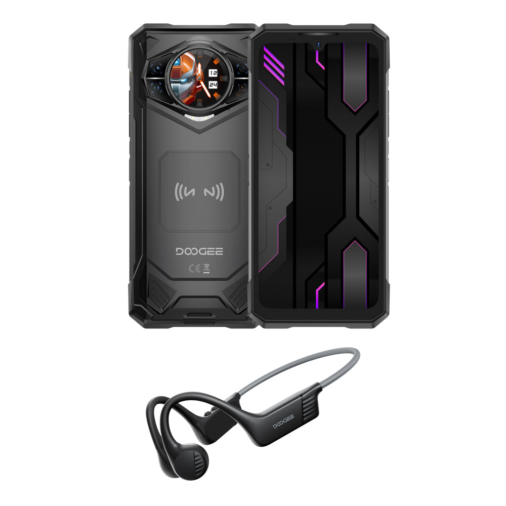 DOOGEE S200X/S200X-V 5G Telefono Indistruttibile 1.32" Rear Display Rugged Smartphone